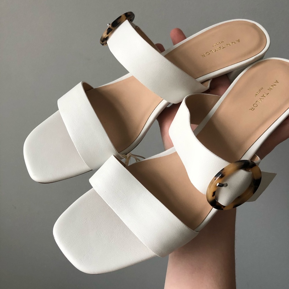 Ann Taylor Heel Slide Sandals